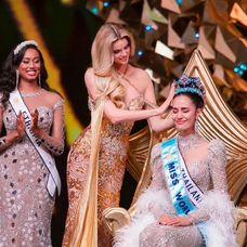 Congratulations to our new Miss World @suchaaata from Thailand  You are entering a wonderful chapter filled with opportunity and potential and I know that you will be amazing. I can’t wait to see you shine an