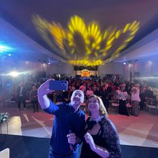 selfie de pe scena Zilele Biz