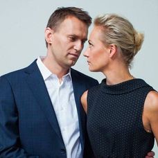 Alexei Navalnîi si sotia Iulia