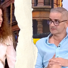 Daniel Onoriu și soția lui, Isabela, în emisiunea La Măruță