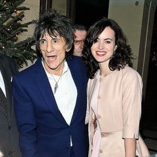 Ronnie Wood și soția lui, Sally. FOTO: Getty Images