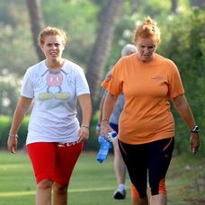 Beatrice si mama ei, Sarah Ferguson, august 2008