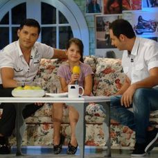 Liviu Varciu si fiica lui