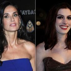 Demi Moore si Anne Hathaway