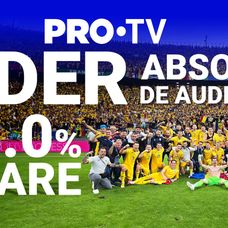 PRO TV, lider de audiență