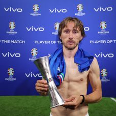 Luka Modric - jucătorul meciului Croația - Italia