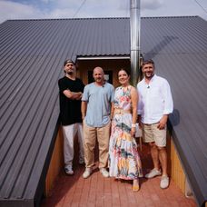 Omid, Alex, Cristina si Dragos