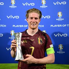 Kevin de Bruyne - jucătorul meciului Belgia - România