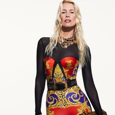 Versace Fall-Winter 2025 — A celebration of freedom, strength, power.Claudia by Mert & Marcus.Cr