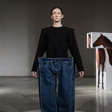 Pulled these Boxy Jeans straight outta Roblox — mad comfy for walking in a straight line. Stitched & washed with all the classic denim techniques. KS R&D was entertained by the development.. Might drop la (4)