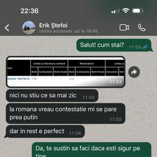 conversatie cu erik