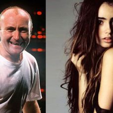 Phil Collins --> Lily Collins