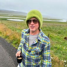 brad-pitt cu cafeaua