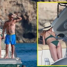 Robbie Williams și Ayda Field. FOTO: Profimediaimages.ro