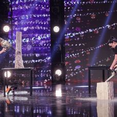 Roxana Lucaci și Gabi Cernat la Romanii au talent 2023, 10 martie 