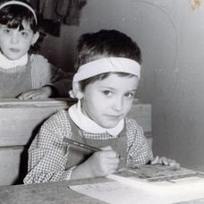 In clasa intii. 