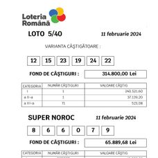 loto 11 februarie 3