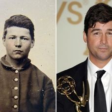 Kyle Chandler este al cincilea actor cunoscut asemanat cu un barbat care a trait cu mai bine de un secol in urma.