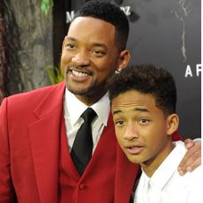 Jaden Smith și tatăl lui, Will Smith. FOTO: Getty Images