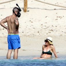 Robbie Williams și Ayda Field. FOTO: Profimediaimages.ro