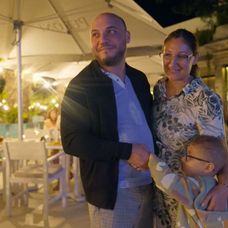 familia fileata la mare