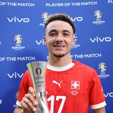 Ruben Vargas, jucătorul meciului Elveția - Italia