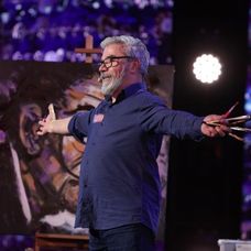 Ion Voineagu, pictorul din Brăila la Românii au talent 2023