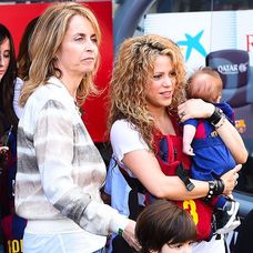 Shakira impreuna cu copiii ei si fosta soacra 
