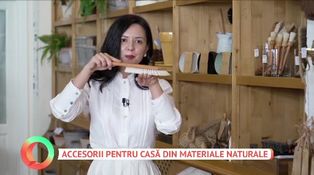 Accesorii pentru casă din materiale naturale