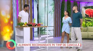 Alimente recomandate pe timp de caniculă