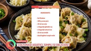 Colțunași asiatici, simpli și delicioși