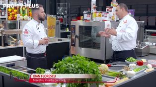 Rețetă: Pastetă din momițe de vițel cu Panna Cotta cu ardei copt și raviolli cu duxelles de ciuperci