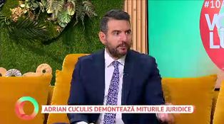 Adrian Cuculis demontează miturile juridice