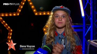INTERVIU exclusiv online cu Siena Vuscan, fetița care a primit Golden Buzz de la Andra
