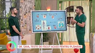 Dr. Sava, teste de facut acasă pentru plămâni
