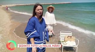 Ședință foto la malul mării