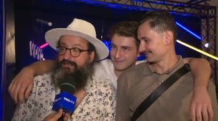 Pavel Bârsan, Cătălin Bucur, Dragoș Uretyan, povestesc întamplările de pe setul Atletico Textila.