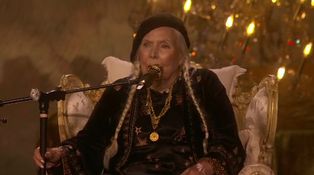 Grammy Awards 2024. La 80 de ani, legendara Joni Mitchell a ridicat toată sala în picioare cu interpretarea ei!