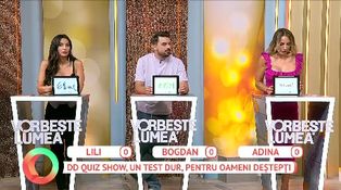 DD quiz show, un test dur, pentru oameni deștepți!
