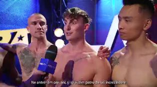 Fenomenul din culise- Moment specaculos de dans pe scena Românii au Talent