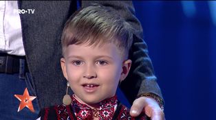 Exclusiv online: Vlad Ciobanu recită „Ești frumoasă” la Românii au talent, sezonul 10