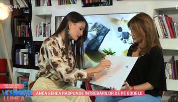 VIDEO Anca Serea răspunde întrebărilor de pe Google. 