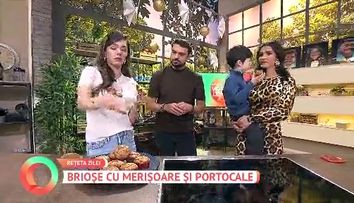 Desertul iernii! Miruna Lica a adus la Vorbește Lumea brioșele pufoase cu gust de Crăciun