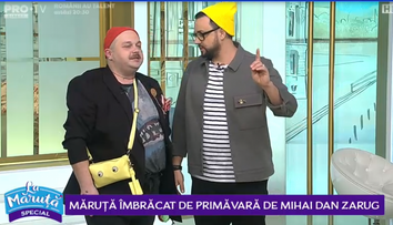 VIDEO Cătălin Măruță îmbrăcat de primăvară de Mihai Dan Zarug