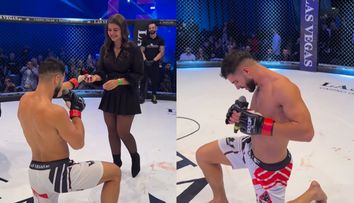 VIDEO. Iancu Sterp și-a cerut iubita în căsătorie. Denisa a primit inelul, într-un cadru mai puțin obișnuit: „Femeia vieții mele”