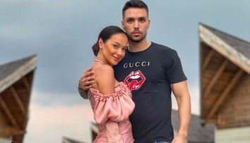 Vlăduța Lupău și soțul ei, vacanță plină de răsfăț în Maldive. Au mâncat direct în piscină