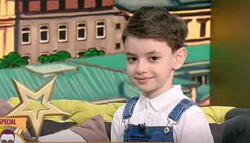 Rareș Prisacariu și părinții lui, invitați în emisiunea La Măruță. „Când voi fi mare, vreau să mă fac actor”