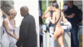 Italienii au sunat la poliție să o reclame pe soția lui Kanye West pentru indecență. Cum a apărut în public