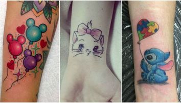 Tatuajele Disney de care te vei indragosti. Cele mai cool idei de la care sa te inspiri