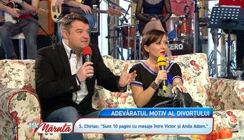 Cele 100 de mesaje ale discordiei dintre Victor Slav si Bianca Dragusanu. Ce legatura a avut prezentatorul cu Anda Adam in timpul casniciei